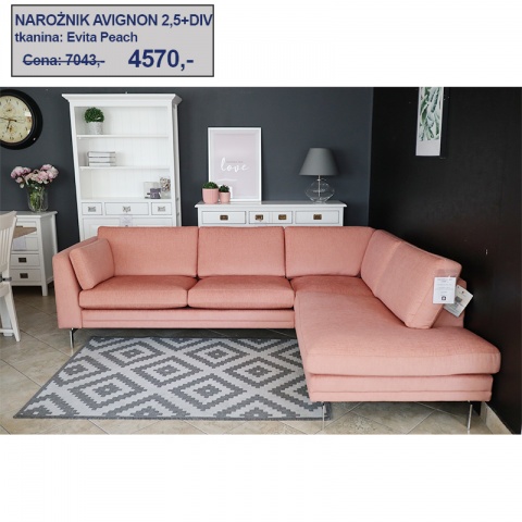 NAROŻNIK AVIGNON 2,5+DIV